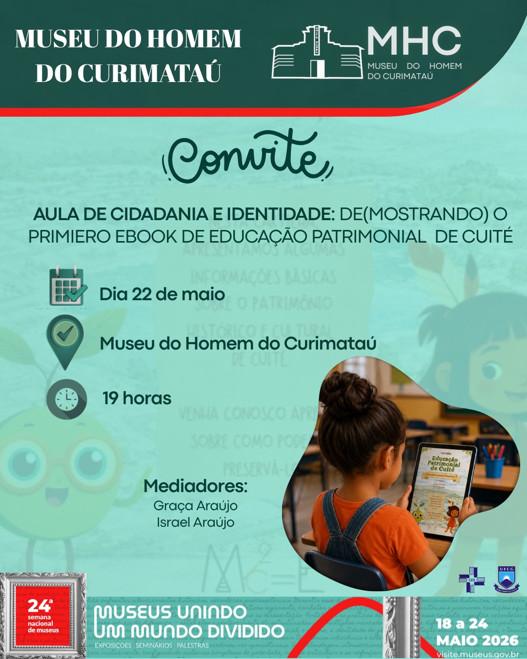 📚 Cidadania e Identidade: de(monstrando) o primeiro ebook de Educação Patrimonial de Cuité
