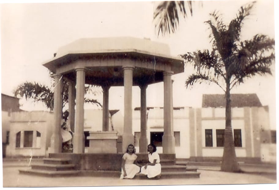 Coreto original da antiga Praça Barão do Rio Branco, em Cuité.
